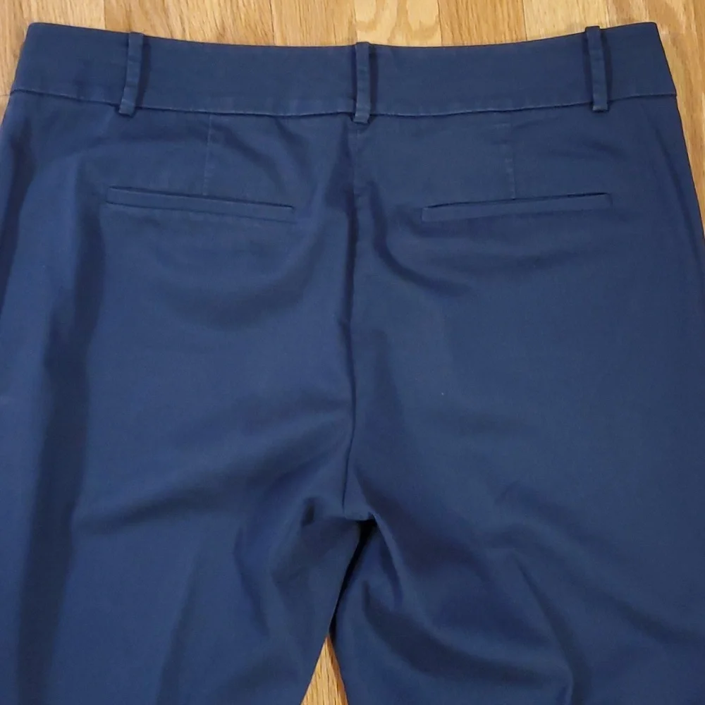 ANN TAYLOR Navy Straight Pants